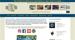 Desktop Screenshot of eugenetextilecenter.com